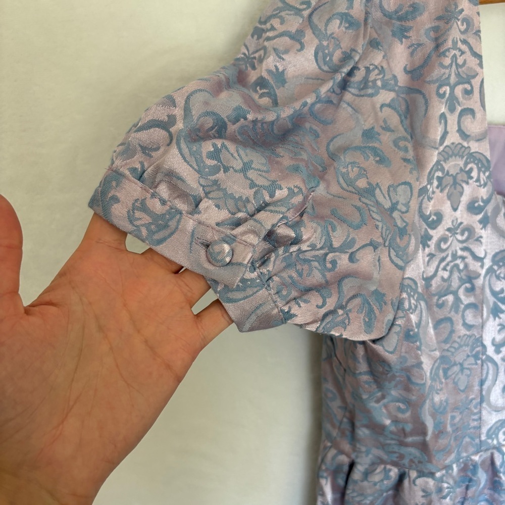 Dangerfield purple blue mini dress size 16 - Picture 7 of 10
